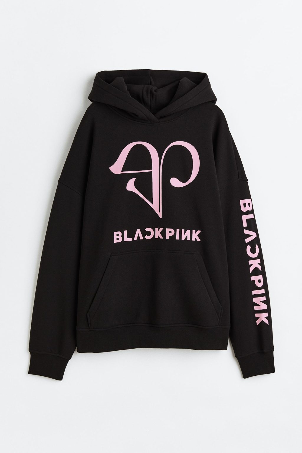 Blackpink HM Printed Pullover Hoodie